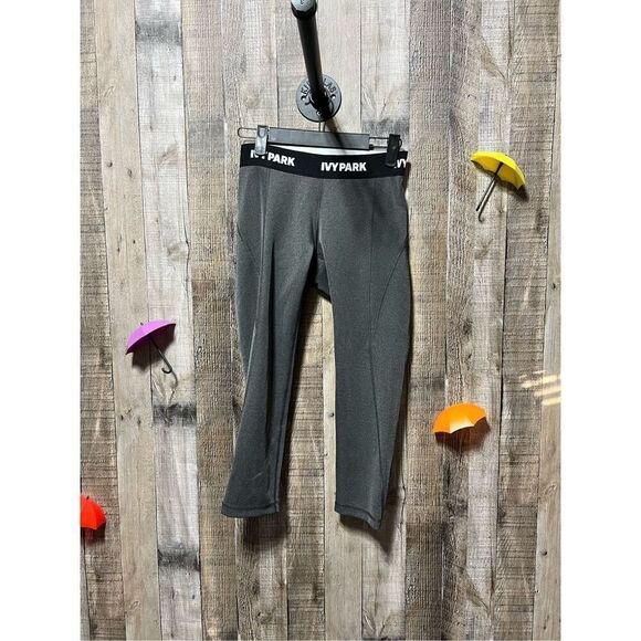Ivy Park Beyonce Grey Cropped Leggings - Picture 2 of 6